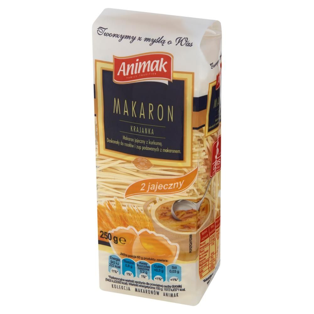 Animak Makaron krajanka 2 jajeczna 250 g