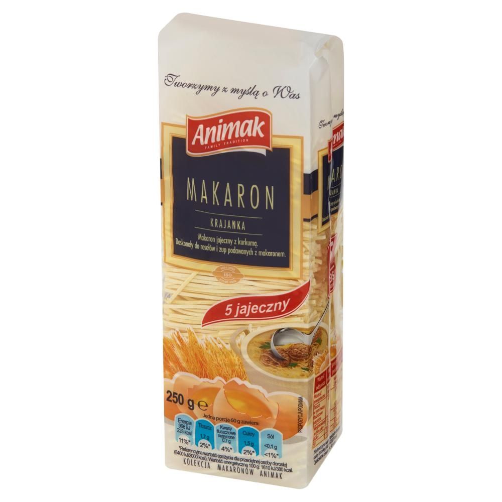 Animak Makaron krajanka 5 jajeczna 250 g