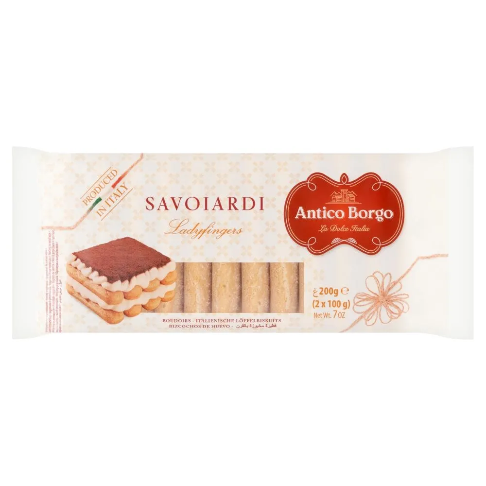 Antico Borgo Włoskie biszkopty Savoiardi 200 g (2 x 100 g)