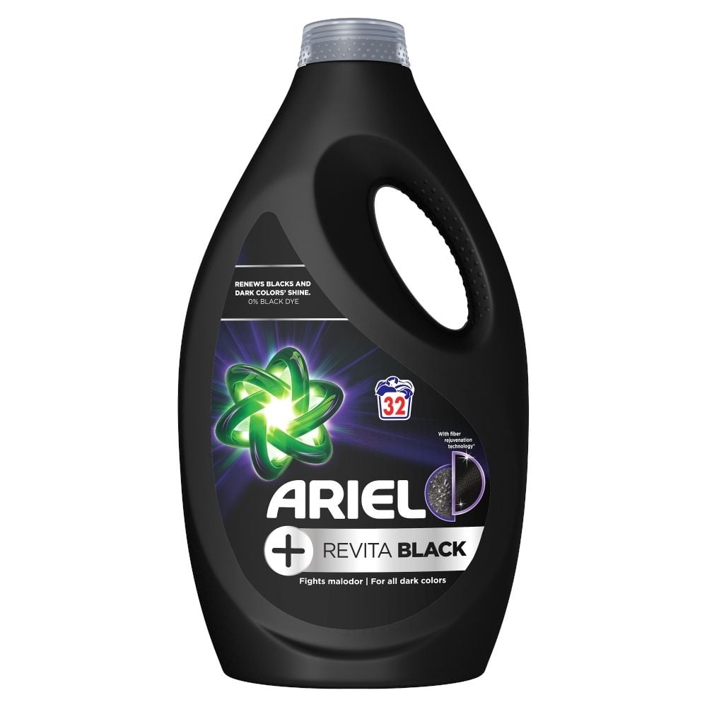 Ariel +Revitablack Płyn do prania 1.76L, 32 prań