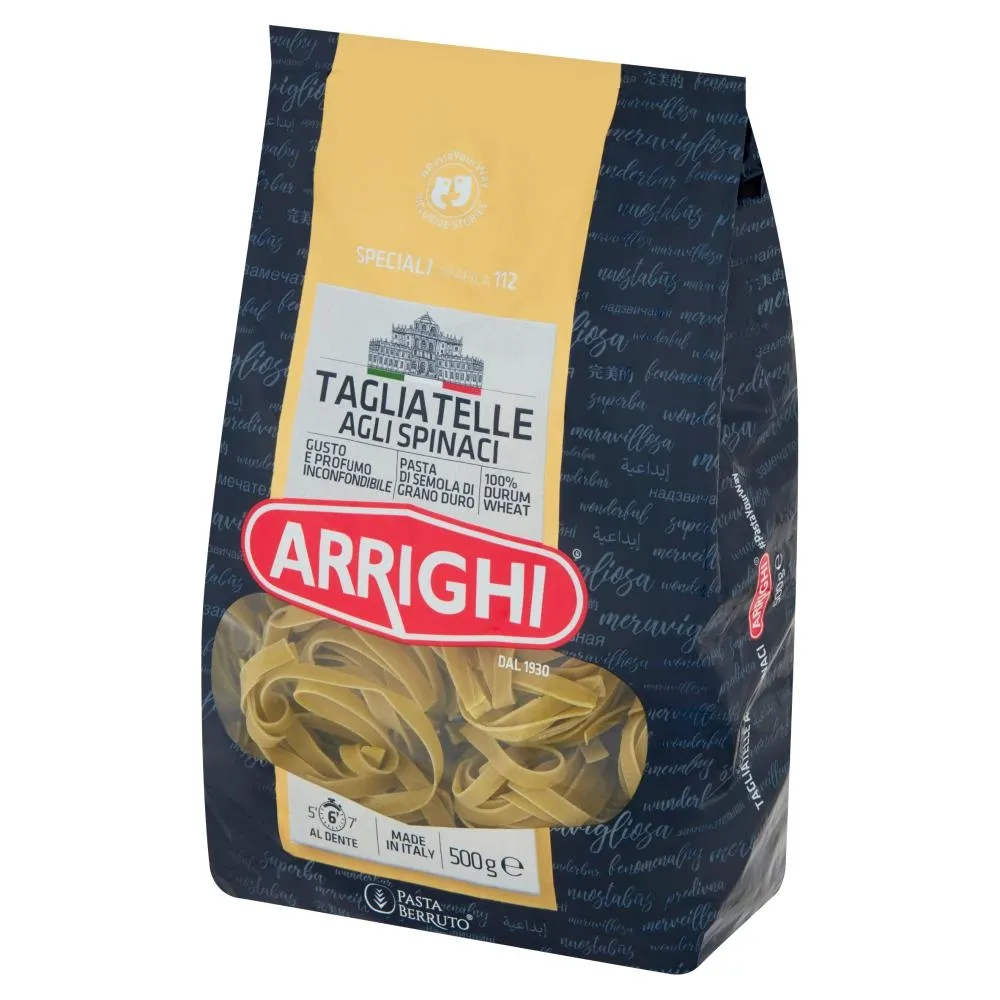 Arrighi Makaron tagliatelle agli spinaci 500 g