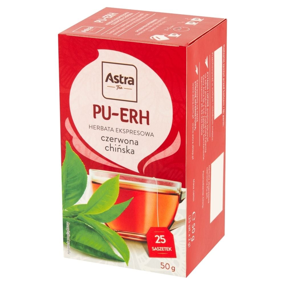 Astra Herbata Ekspresowa Pu-erh 50 G (25 X 2 G) - Zakupy Online Z ...