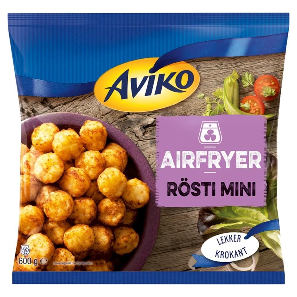 Aviko Mini placuszki z grubo tartych ziemniaków 600 g