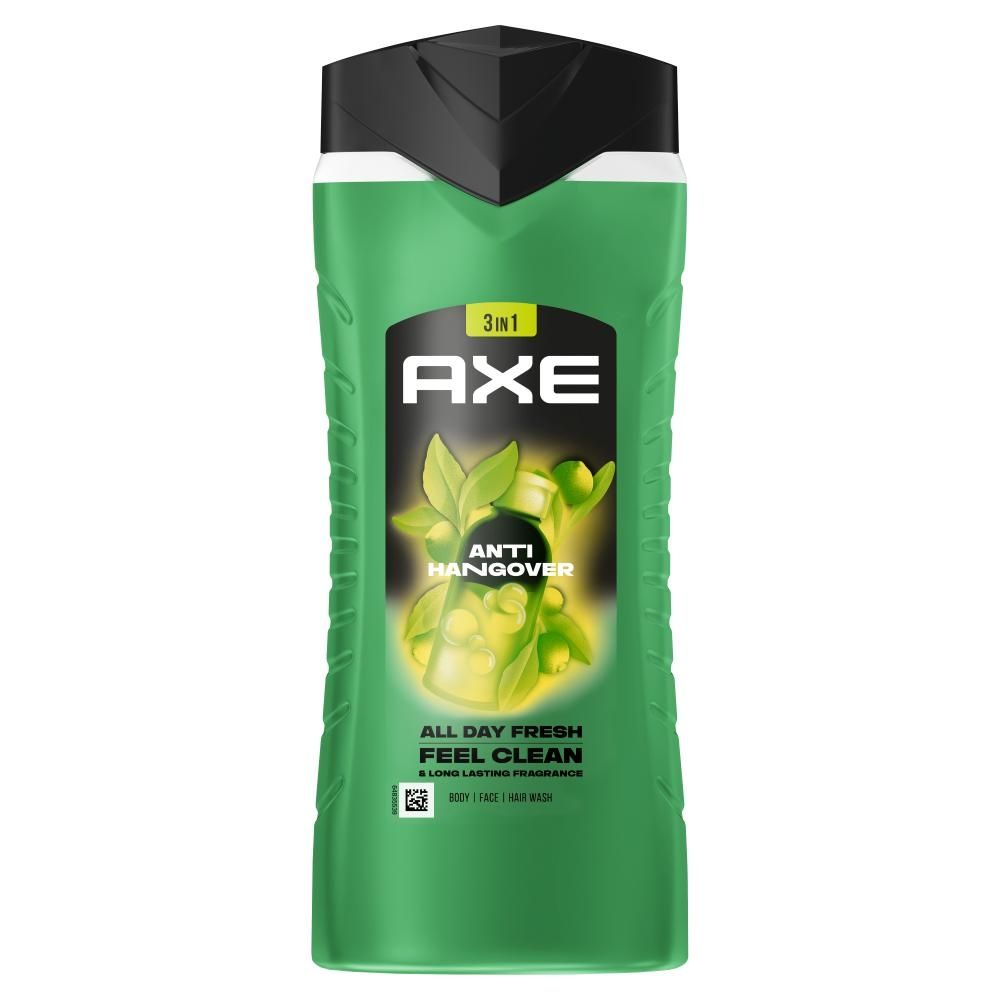 Axe Anti Hangover Żel pod prysznic 3w1 400 ml