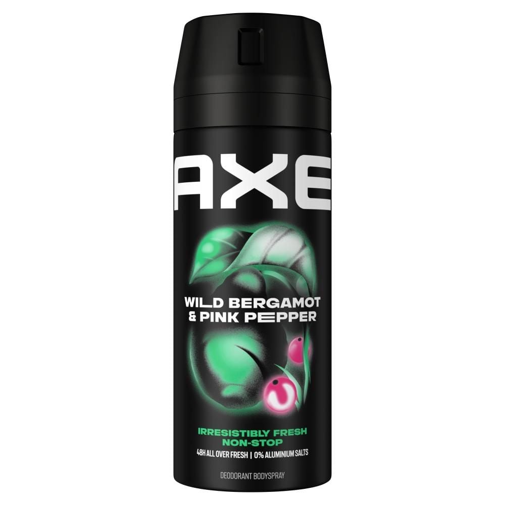 Axe Wild Bergamot & Pink Pepper Dezodorant w aerozolu 150 ml