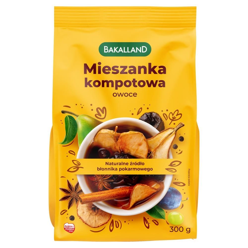 Bakalland Mieszanka kompotowa owoce 300 g