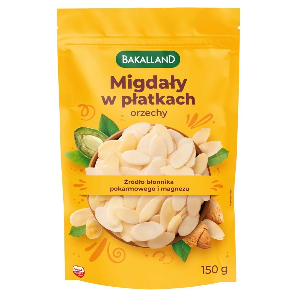 Bakalland Migdały w płatkach orzechy 150 g