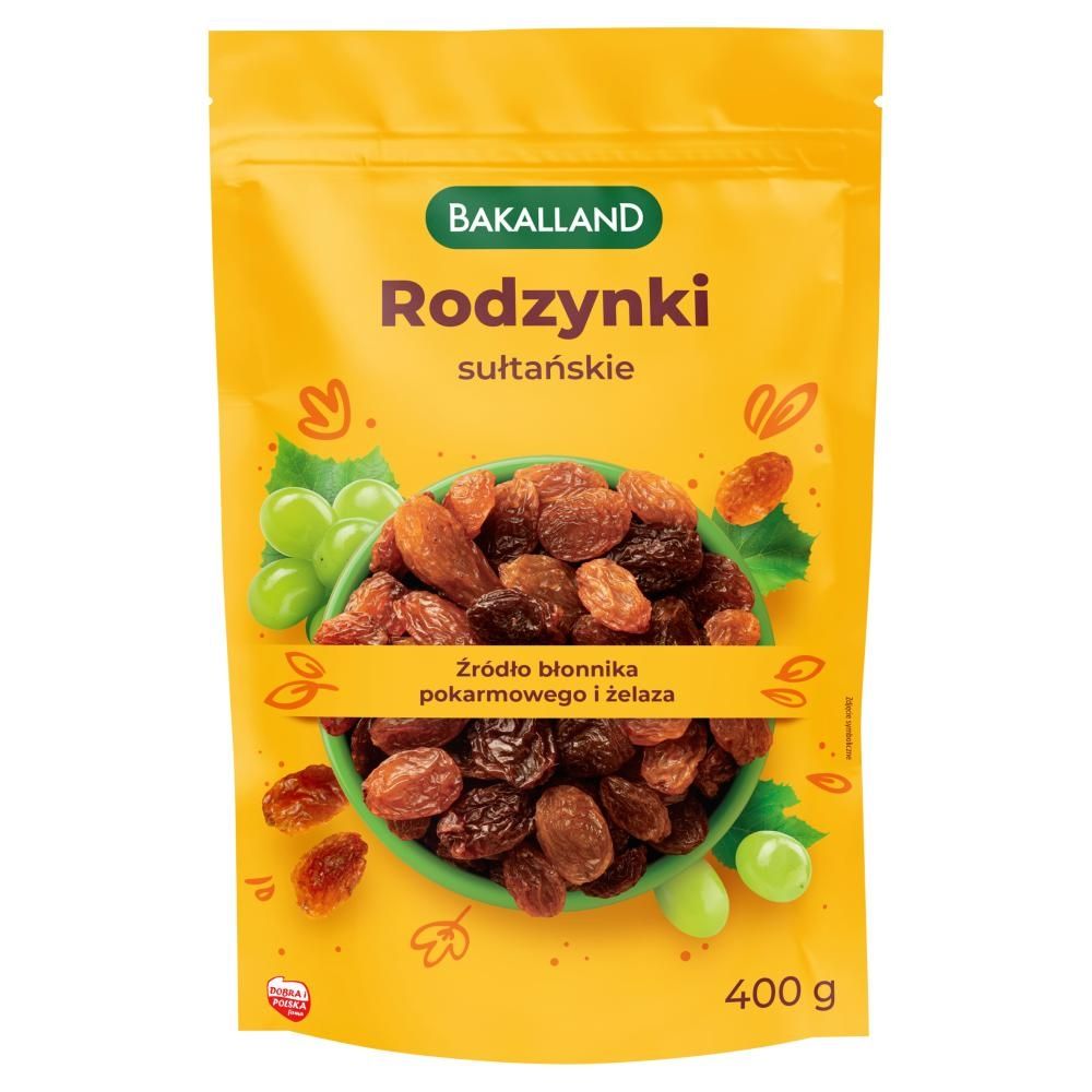 Bakalland Rodzynki sułtańskie 400 g