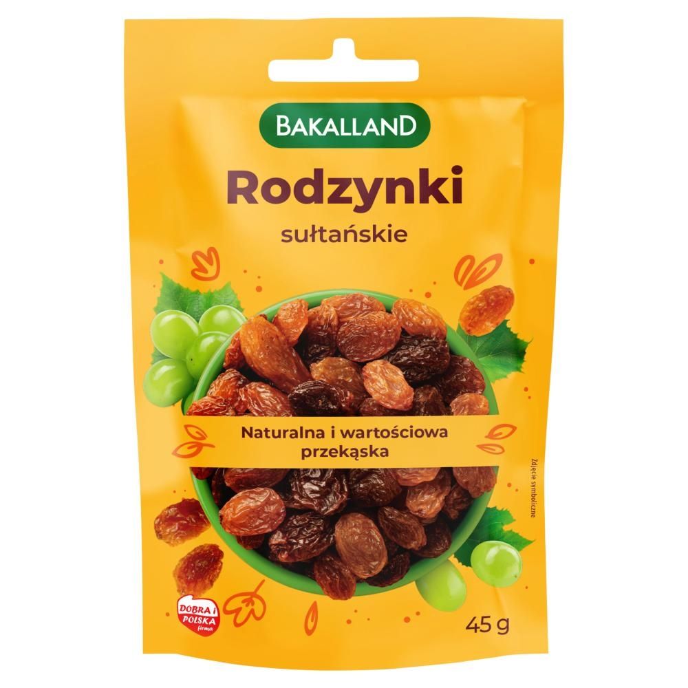 Bakalland Rodzynki sułtańskie 45 g