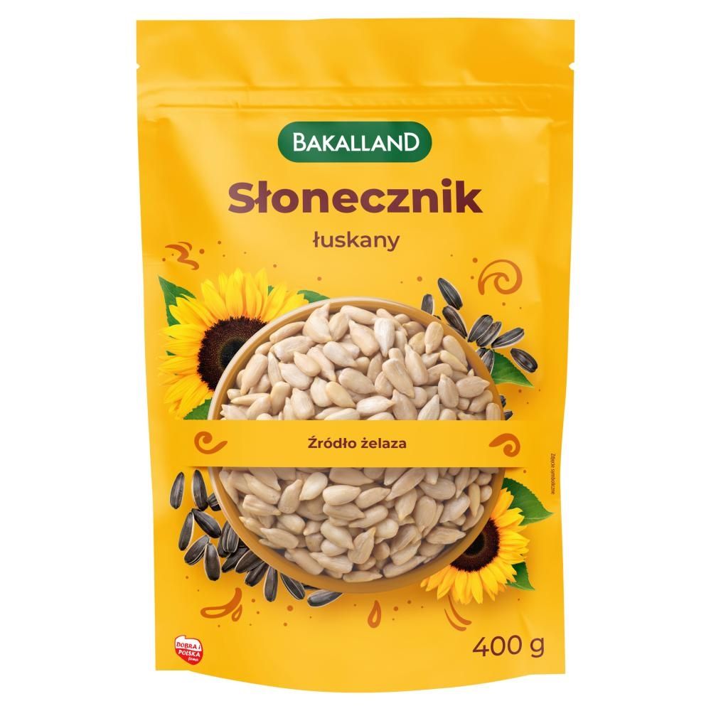 Bakalland Słonecznik łuskany 400g