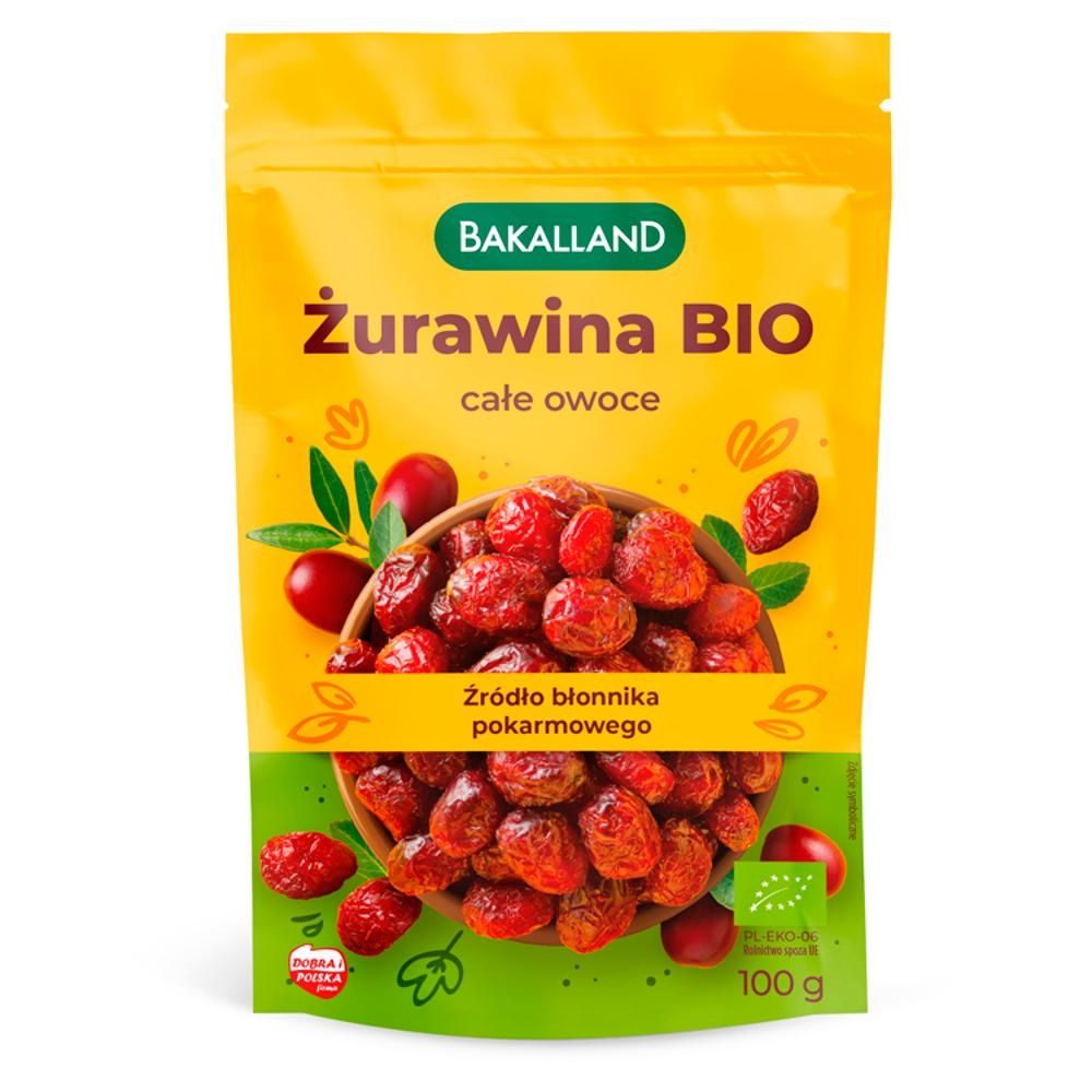 Bakalland Żurawina bio 100 g