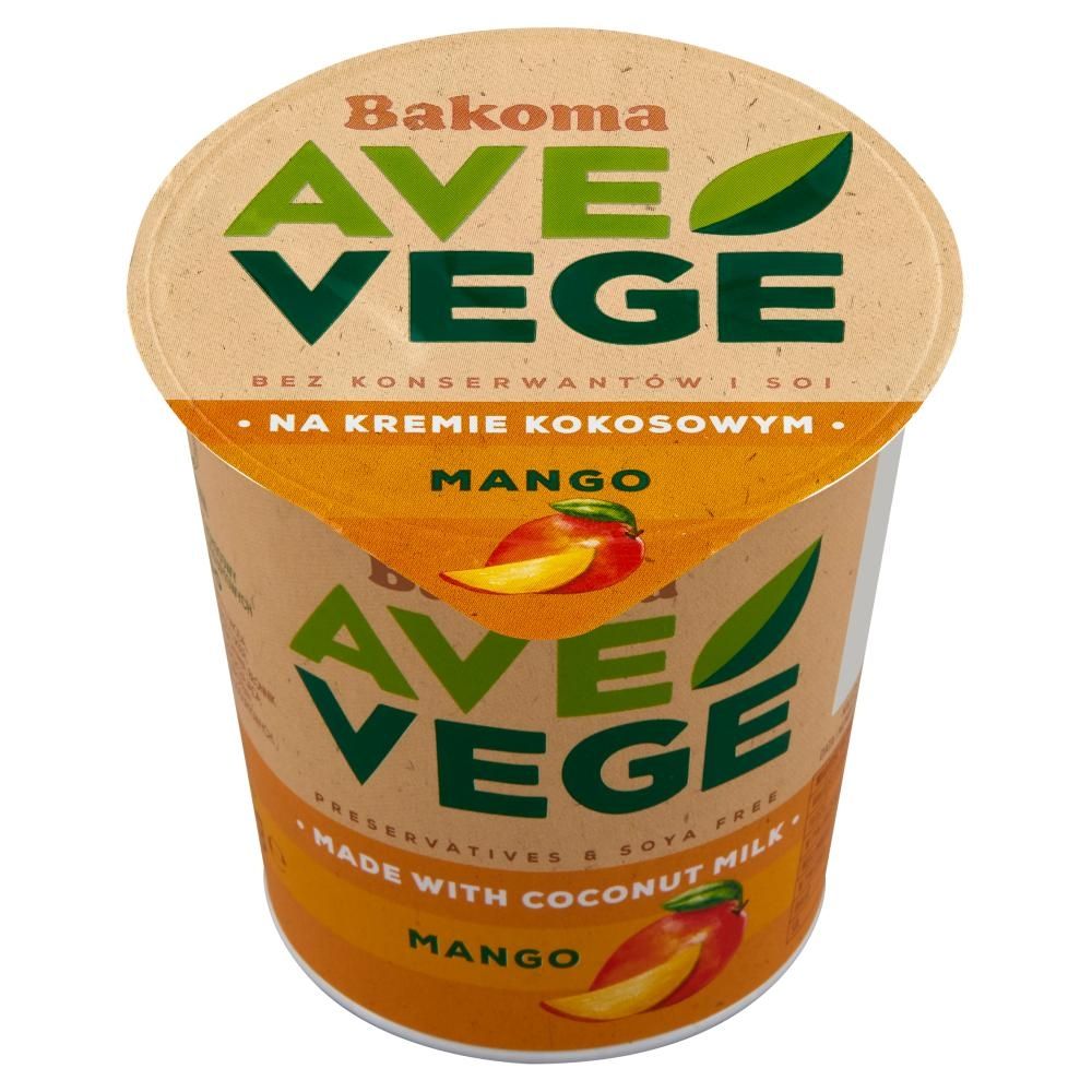 Bakoma Ave Vege Deser na kremie kokosowym z mango 150 g