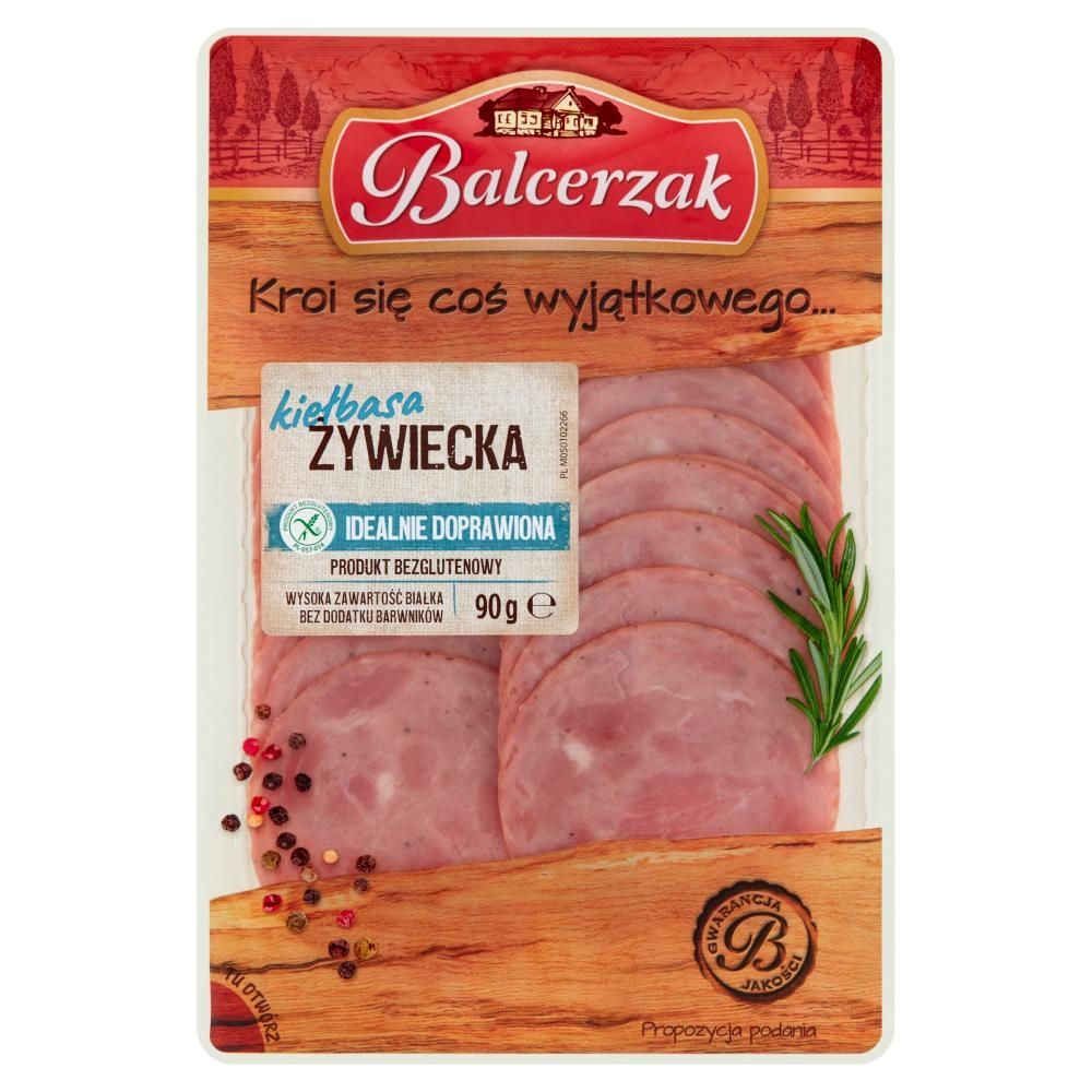 Balcerzak Kiełbasa żywiecka 90 g