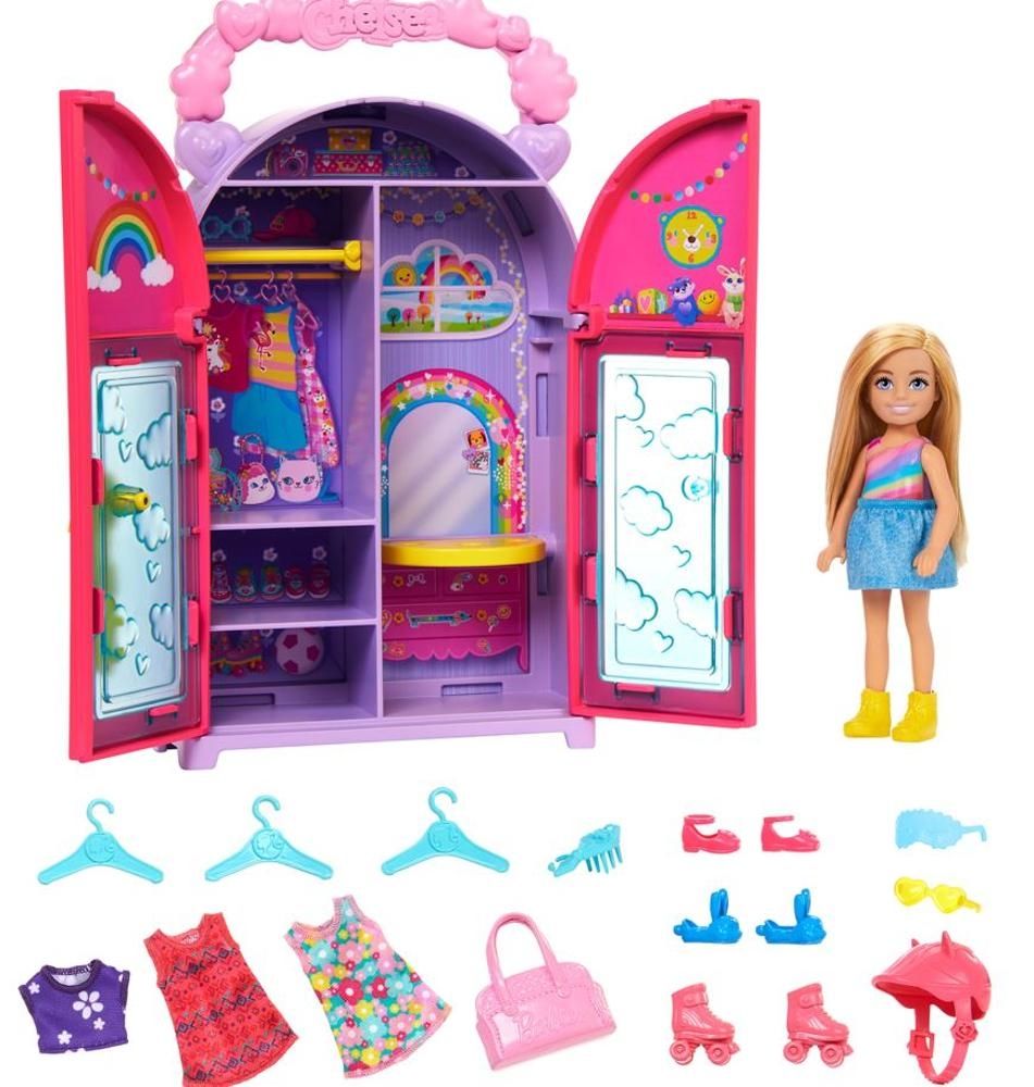 Barbie Chelsea z zestawem ubranek