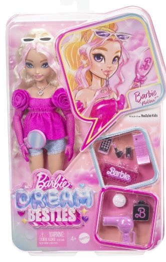 Barbie Dream Besties Malibu Lalka i akcesoria