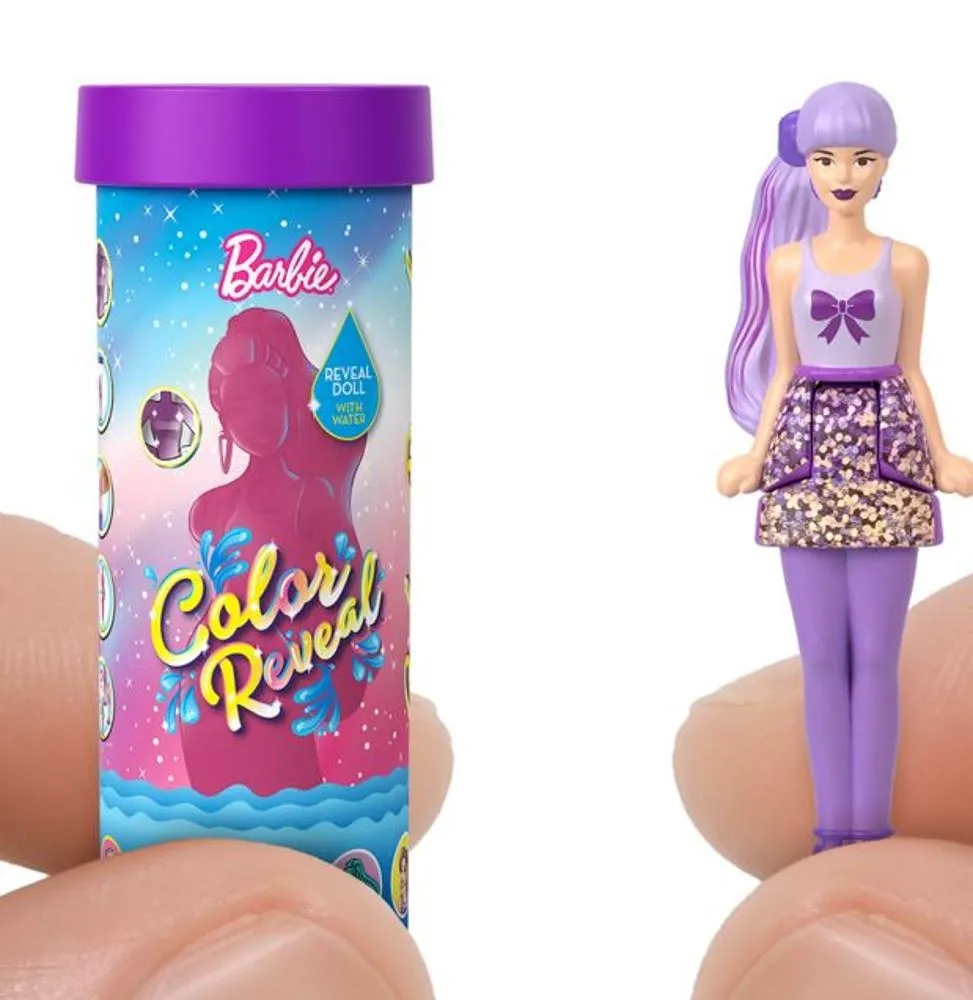 Barbie Lalka Minbarbieland Color Reveal