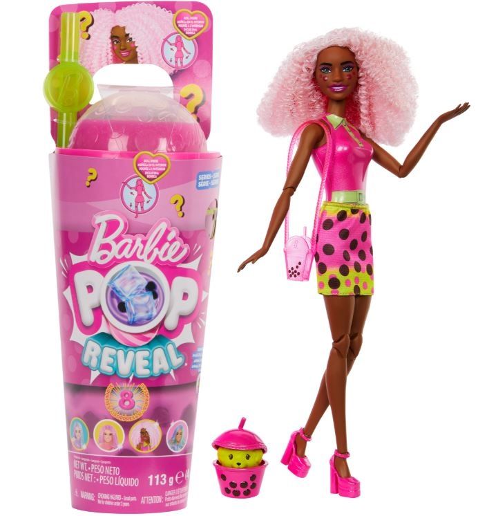 Barbie Pop Reveal Lalka seria Bubble Tea