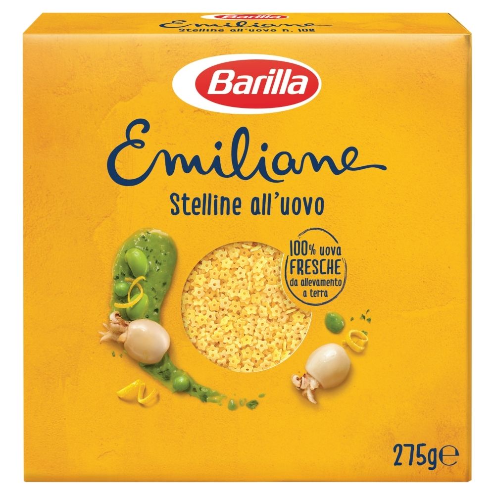 Barilla Emiliane Makaron jajeczny stelline 275 g