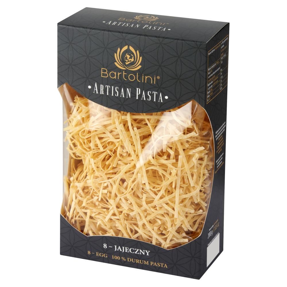 Bartolini Artisan Pasta Makaron 8-jajeczny krajanka średnia 200 g