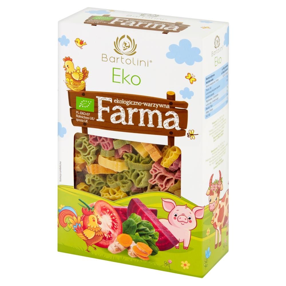 Bartolini Eko Farma Makaron ekologiczny durum 5-smakowy 250 g