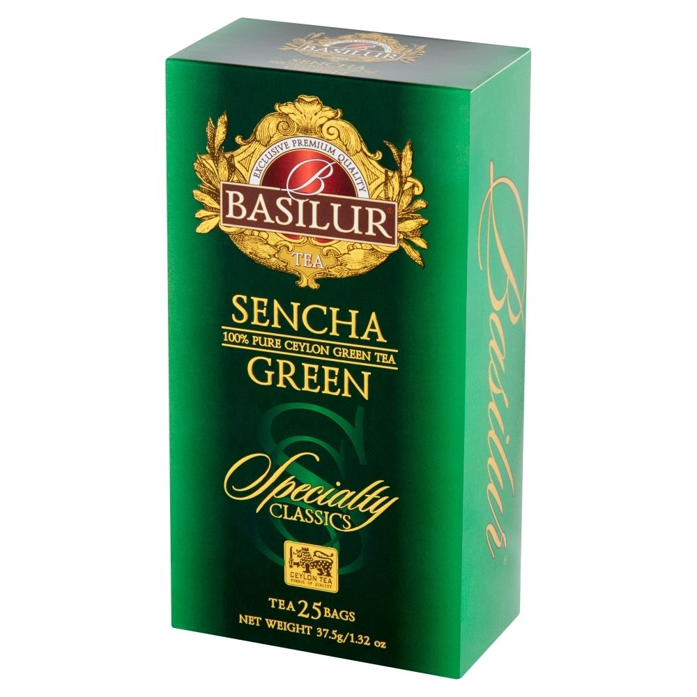 Basilur Specialty Classics Sencha Herbata Zielona 37,5 G (25 X 1,5 G ...