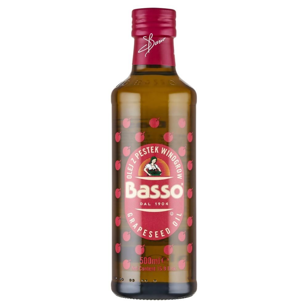 Basso Olej z pestek winogron 500 ml