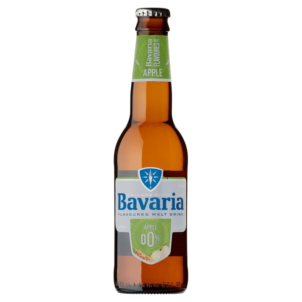 Bavaria Piwo bezalkoholowe o smaku jabłkowym 330 ml