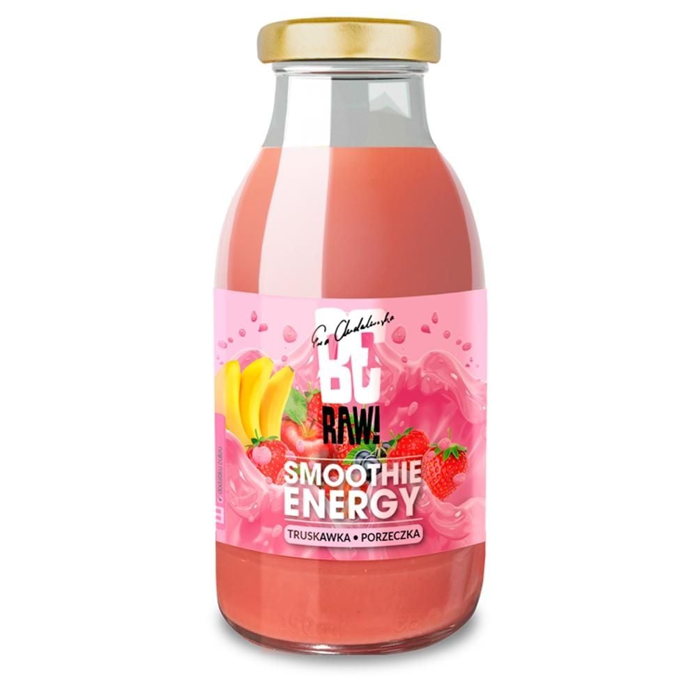 Be Raw! Energy Smoothie truskawka porzeczka 250 ml