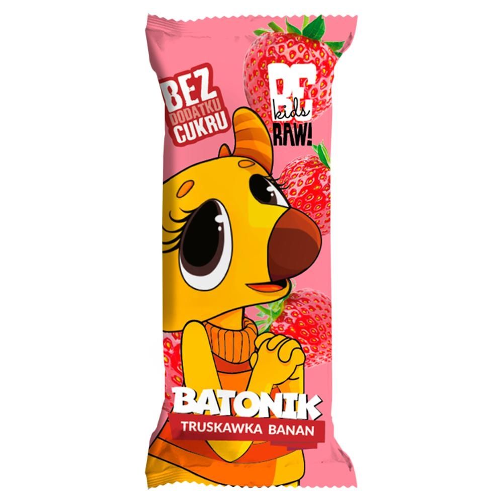 Be Raw! Kids Batonik truskawka banan 25 g