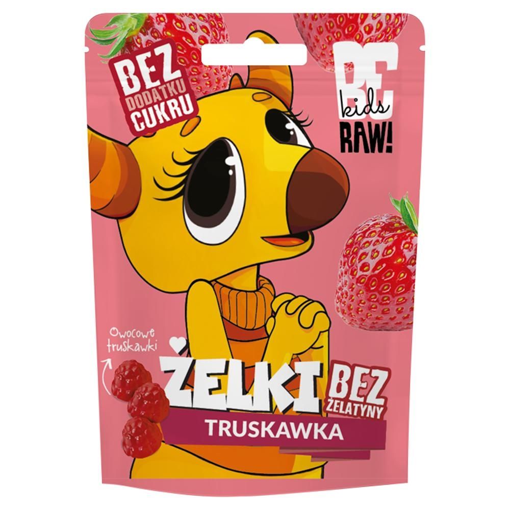 Be Raw! Kids Żelki truskawka 35 g