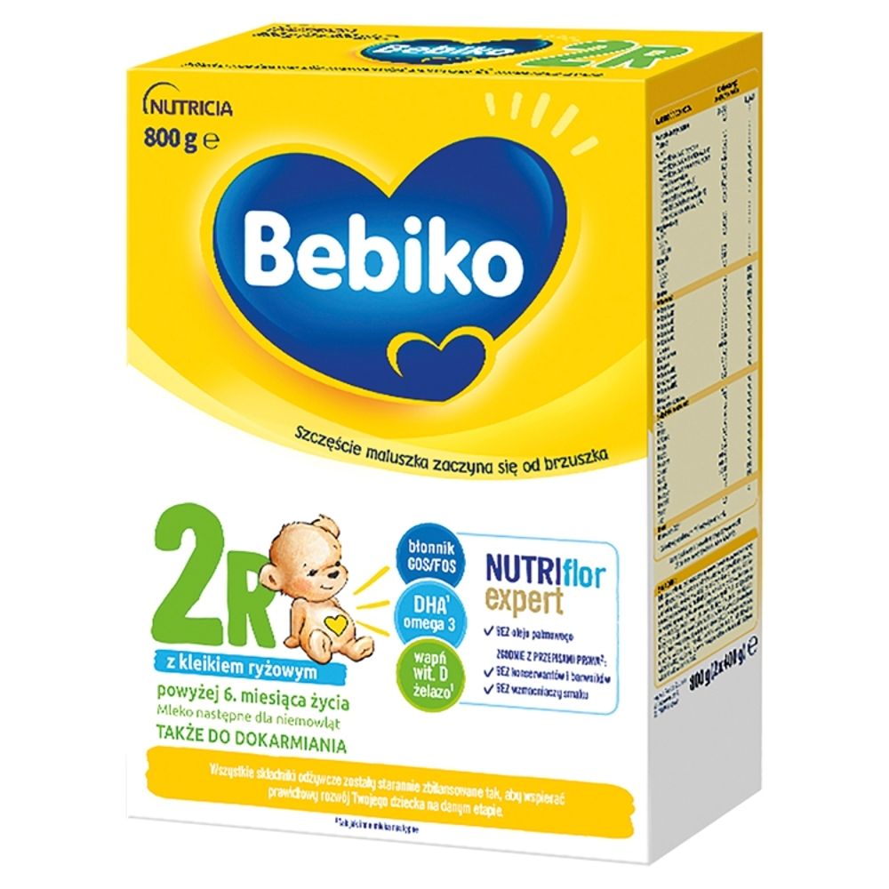 Bebiko 2R Mleko następne dla niemowląt powyżej 6. miesiąca życia 800 g (2 x 400 g)