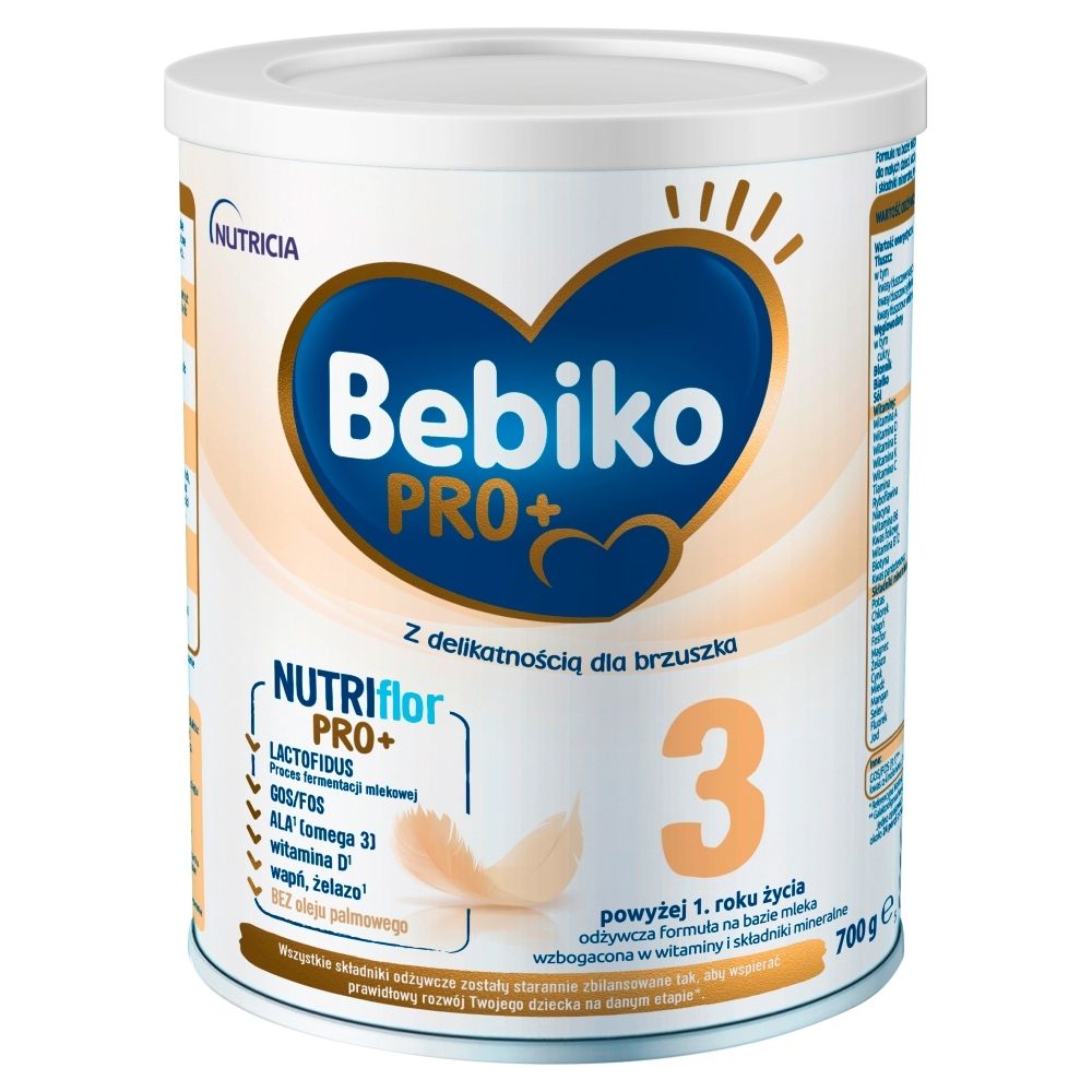 Bebiko Pro+ 3 Odżywcza formuła na bazie mleka dla dzieci powyżej 1