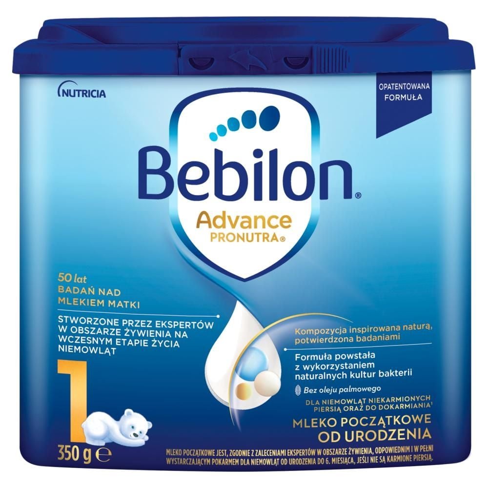 Bebilon 1 Advance Pronutra Mleko początkowe od urodzenia 350 g