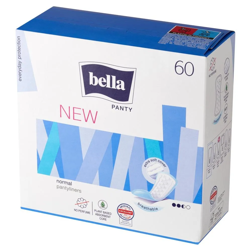 Bella Panty New Wkładki higieniczne 60 sztuk