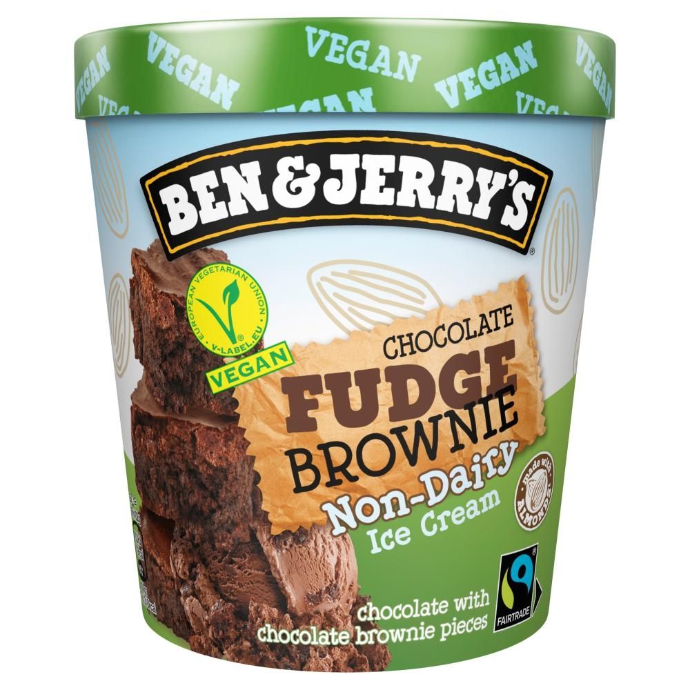 Ben & Jerry's Chocolate Fudge Brownie Wegańskie lody 465 ml