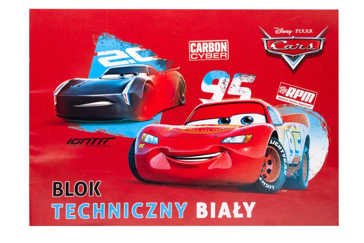 Beniamin CARS Blok techniczny A4/10k biały 170 g