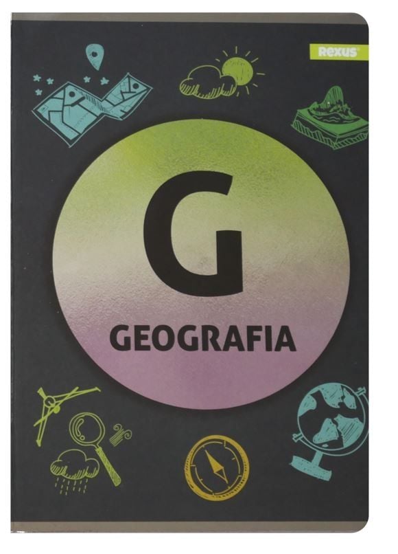 Beniamin Zeszyt tematyczny w kratkę GEOGRAFIA A5/60k