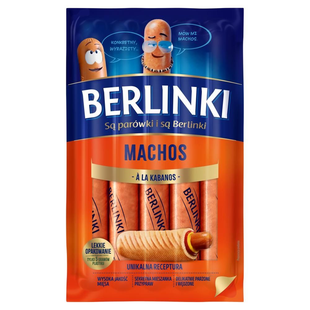 Berlinki Machos Kiełbasa 250 g