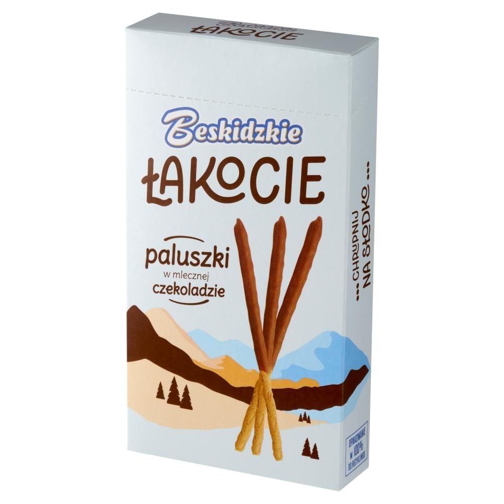 Beskidzkie Łakocie Paluszki w mlecznej czekoladzie 50 g