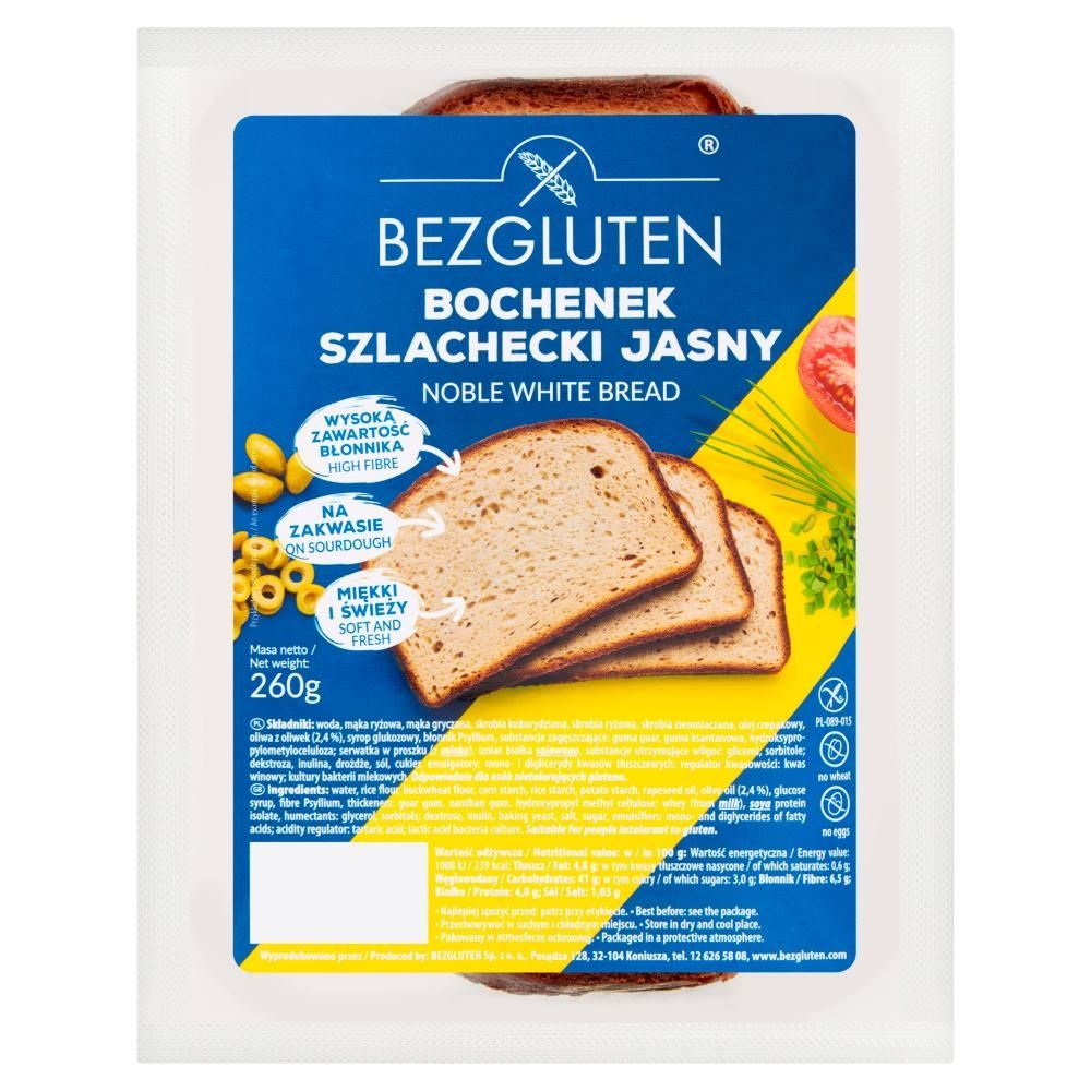 Bezgluten Bochenek szlachecki jasny 260 g