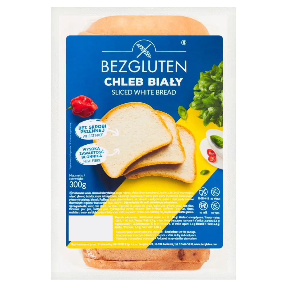 Bezgluten Chleb biały 300 g