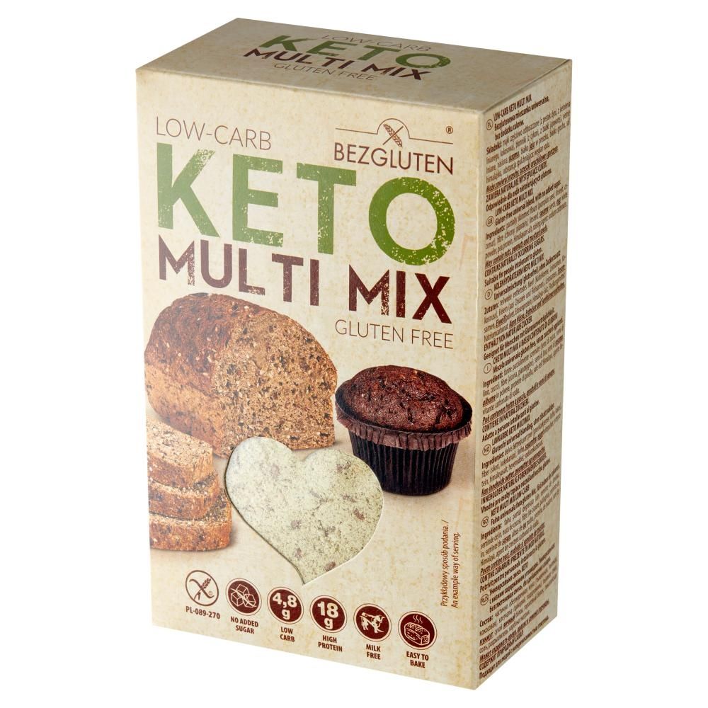 Bezgluten Low-Carb Κeto Multi Mix Bezglutenowa mieszanka uniwersalna 250 g