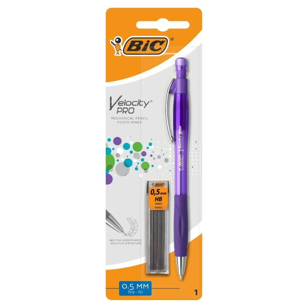 BiC Velocity Pro Ołówek automatyczny i 12 wkładów