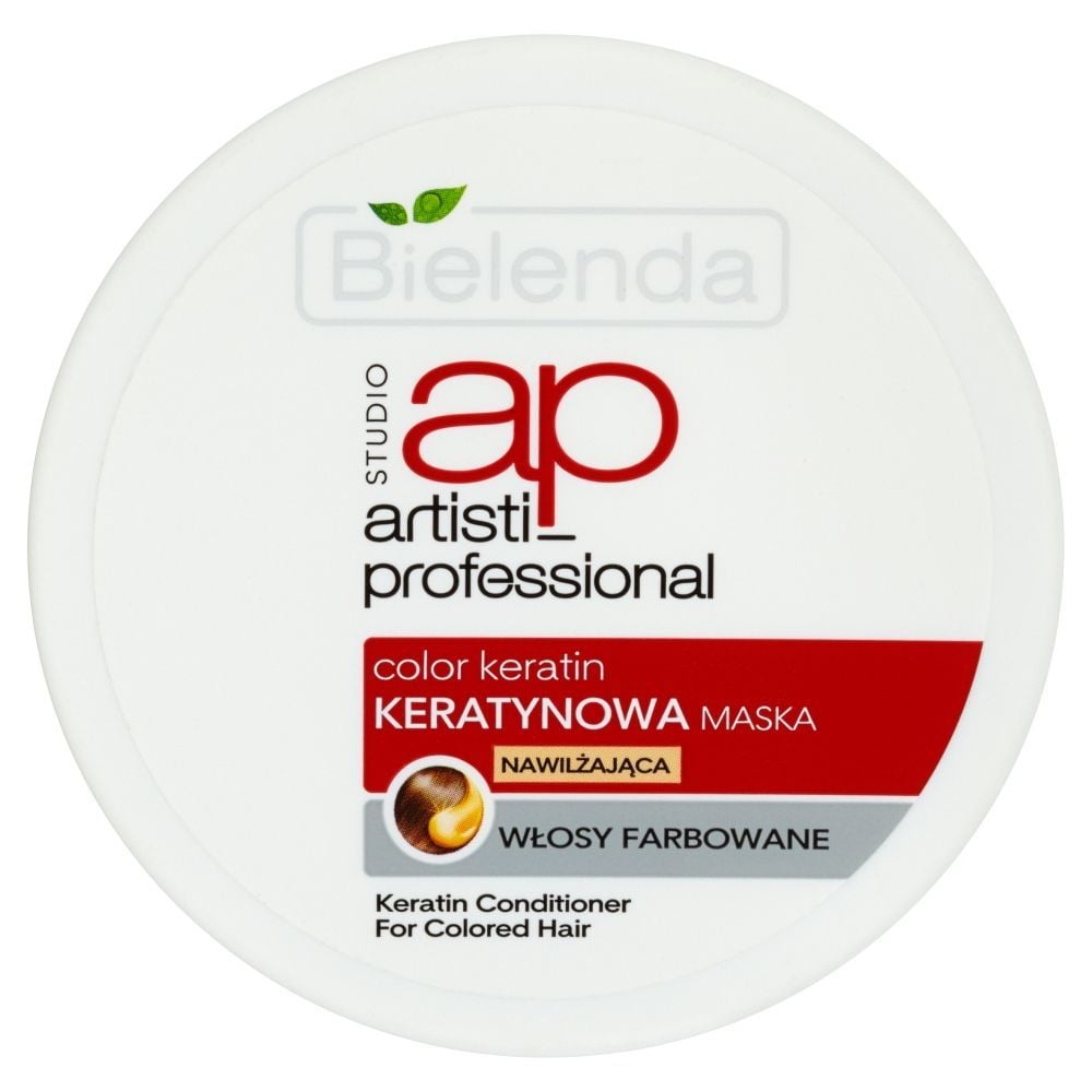 Bielenda Artisti Professional Color Keratin Keratynowa maska nawilżająca 200 ml