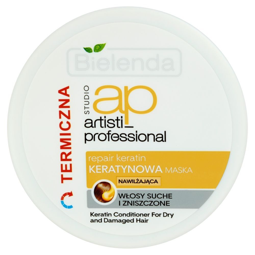 Bielenda Artisti Professional Repair Keratin Keratynowa maska nawilżająca 200 g