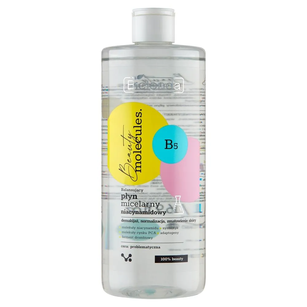 Bielenda Beauty Molecules Balansujący płyn micelarny niacynamidowy 500 ml