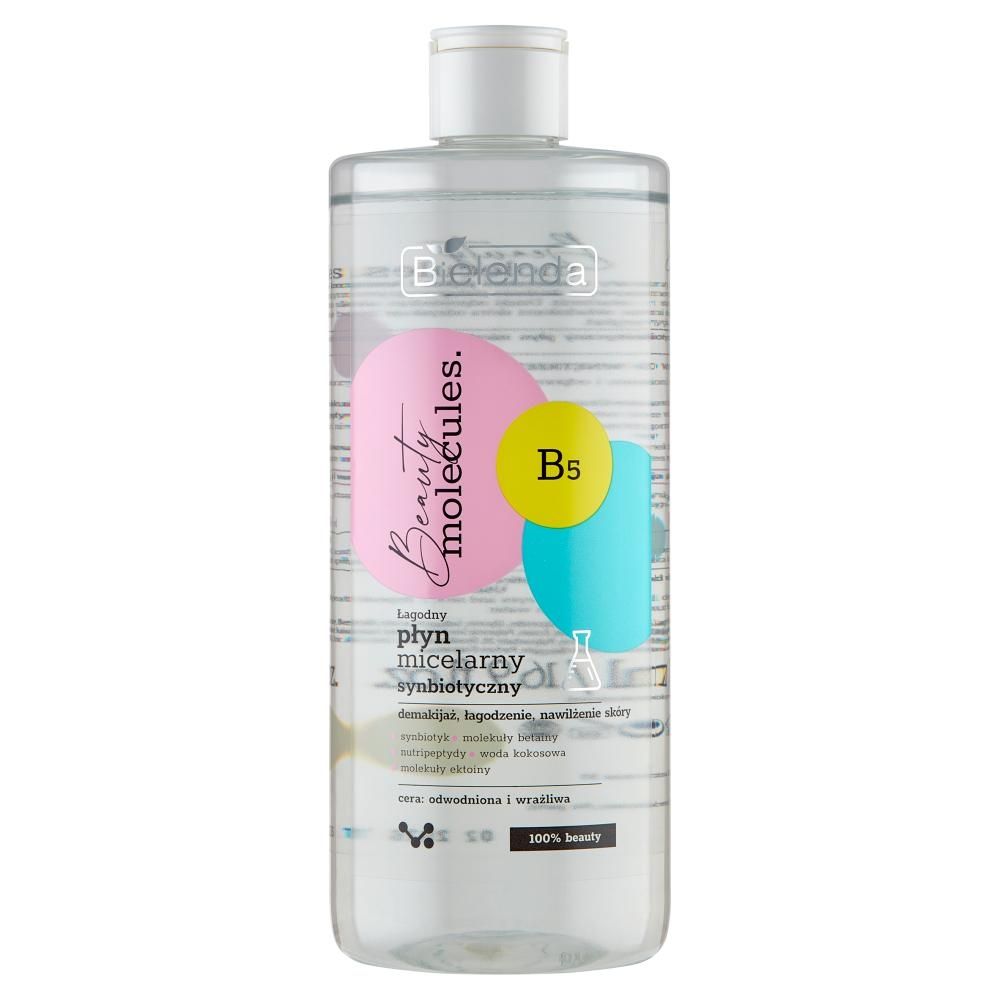 Bielenda Beauty Molecules Łagodny płyn micelarny synbiotyczny 500 ml