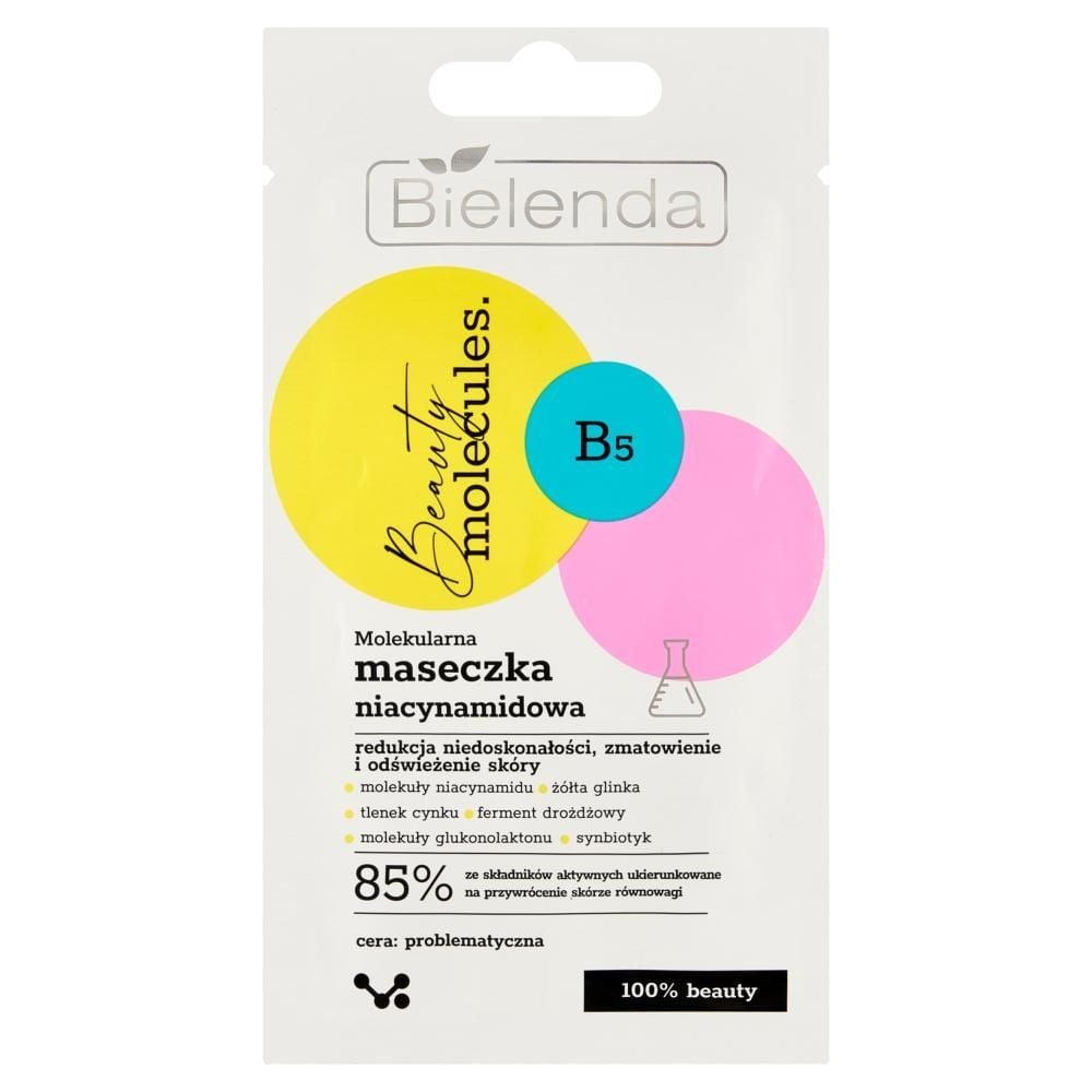 Bielenda Beauty Molecules Molekularna maseczka niacynamidowa 8 g