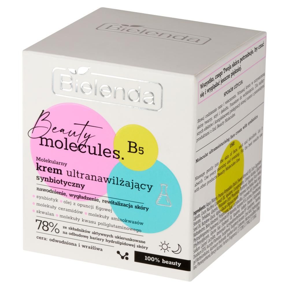 Bielenda Beauty Molecules Molekularny krem ultranawilżający synbiotyczny 50ml