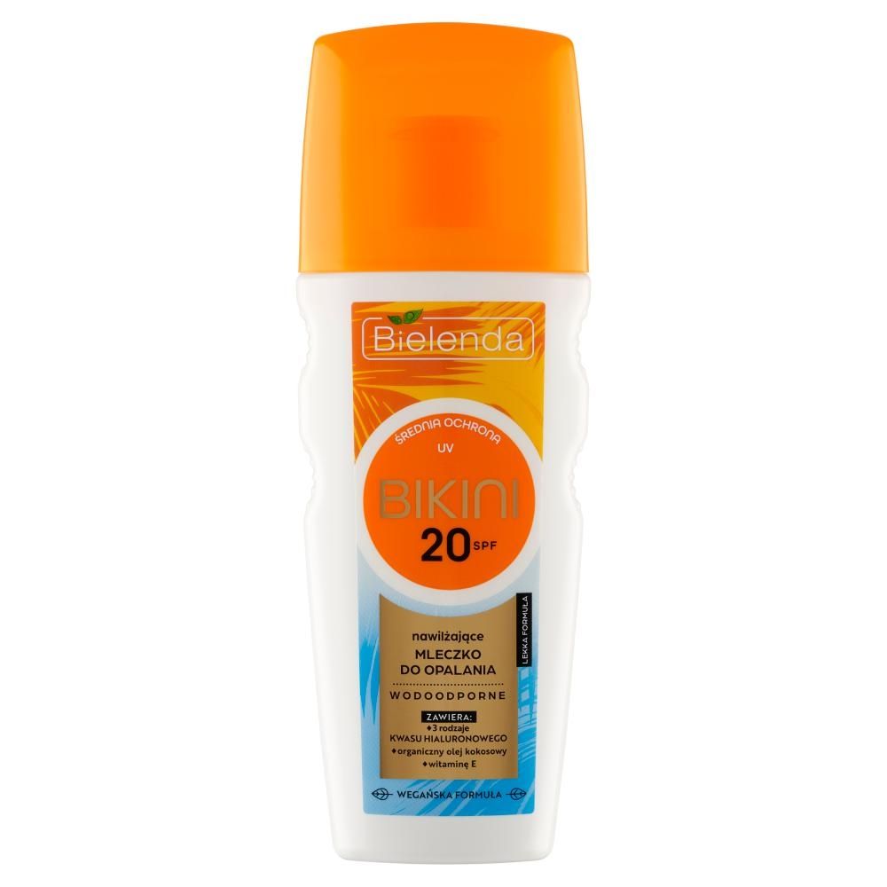 Bielenda Bikini Nawilżające mleczko do opalania 20 SPF 175 ml